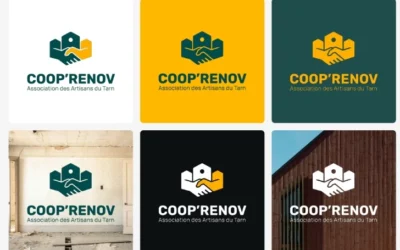Création du logo COOP’RENOV : comment donner une identité à une aventure collective